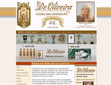 Tablet Screenshot of deoliveirasystems.com